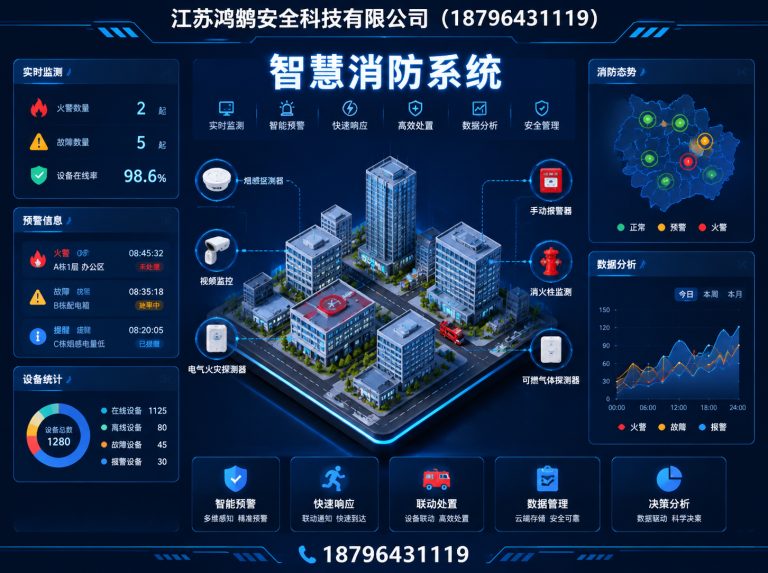 喀什智慧消防系统展示图